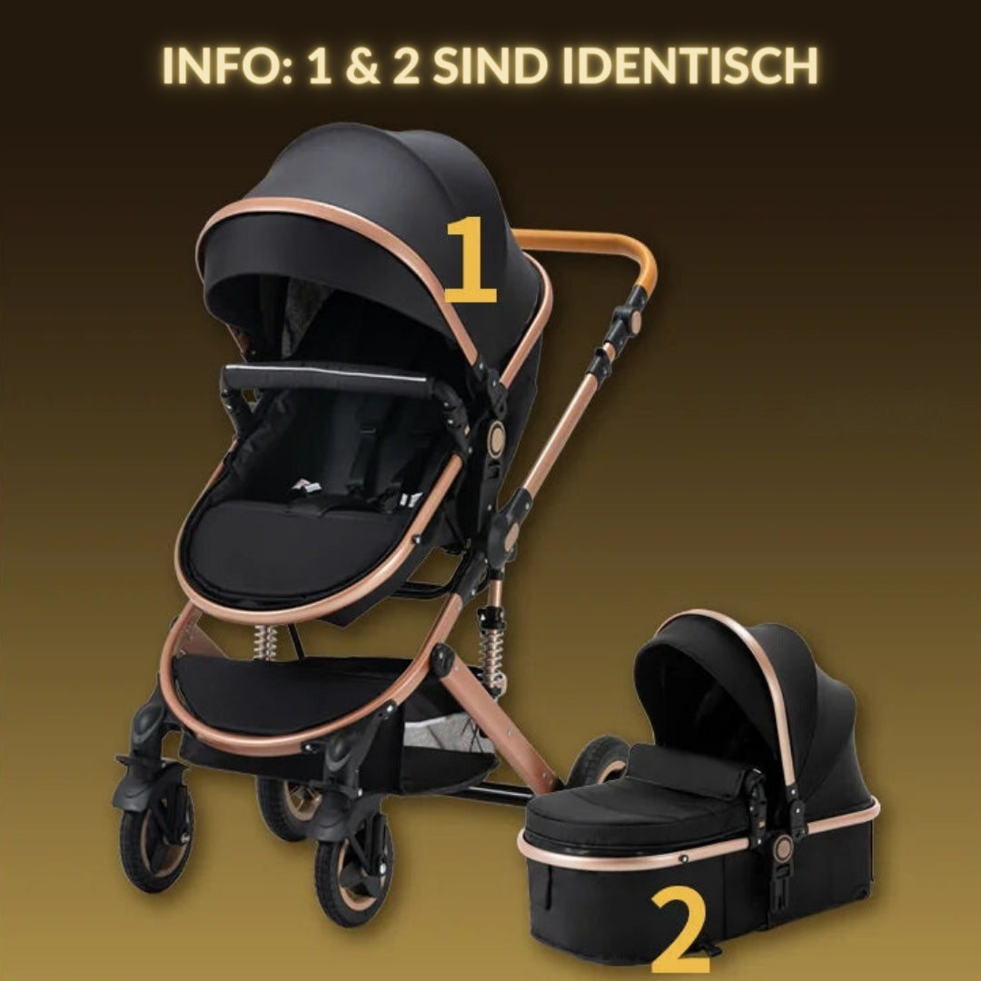 Blambi® Kombi-Kinderwagen 3in1 "Nova"