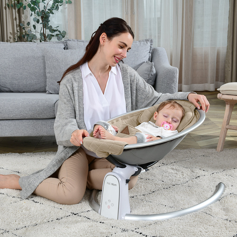 Blambi® Elektrische Babywippe mit Bluetooth