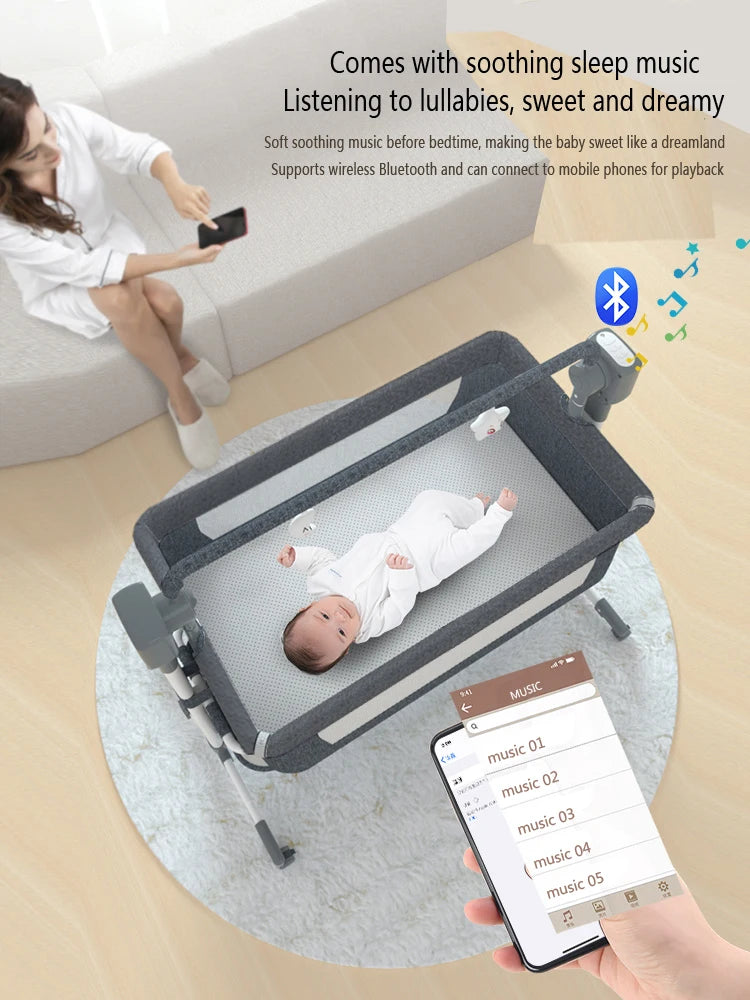Blambi® Babybett Elektrisch "Nova Comfort"