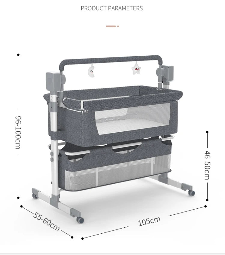 Blambi® Babybett Elektrisch "Nova Comfort"