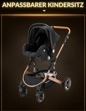 Blambi® Kombi-Kinderwagen 3in1 "Nova"