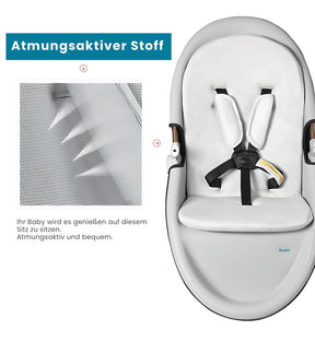 Blambi® Premium Kombi-Kinderwagen "Signature Series" 360 Grad Drehbar
