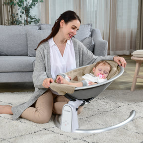 Blambi® Elektrische Babywippe mit Bluetooth