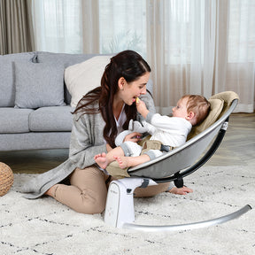 Blambi® Elektrische Babywippe mit Bluetooth