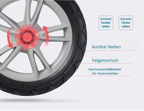 Blambi® Premium Kombi-Kinderwagen "Signature Series" 360 Grad Drehbar