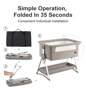 Blambi® Babybett Elektrisch "X3"