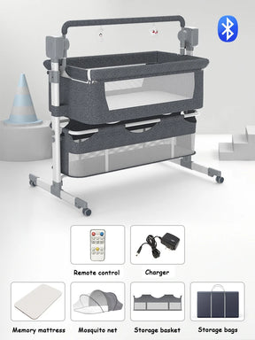 Blambi® Babybett Elektrisch "Nova Comfort"