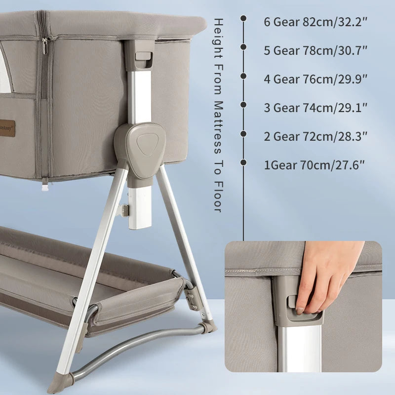 Blambi® Babybett Elektrisch "X3"