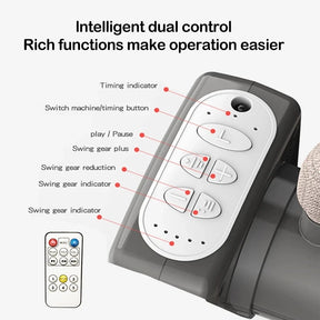 Blambi® Babybett Elektrisch "Nova Comfort"