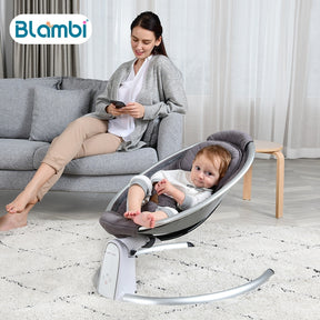 Blambi® Elektrische Babywippe mit Bluetooth
