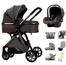Blambi® Luxus Kombi-Kinderwagen Premium 3in1 "Sirius Pro 2"